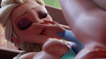 Elsa de Frozen em um incrível vídeo de sexo anal em alta definição.