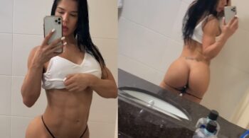 Eva Andressa sem roupa na plataforma OnlyFans.