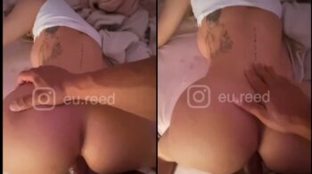 Vídeo de sexo anal da Letícia Reed.