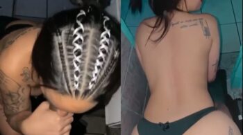 Confira o mais recente vídeo pornô da Jhenis mostrando sua bunda grande em ação xxx.