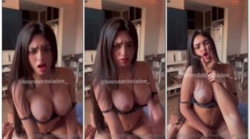 Brenda Trindade mostrando todo seu talento em um vídeo de sexo caseiro sensacional