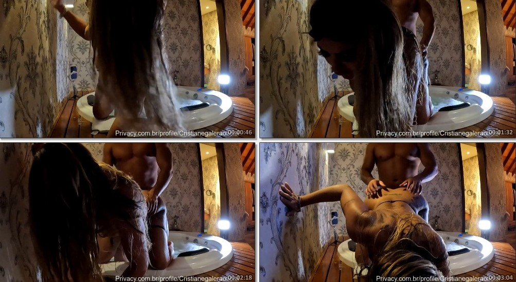 Cris Galega é flagrada em momento íntimo com personal trainer na banheira de um motel, a loira sensual com um corpo incrível