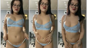 Gabriella Manhaez, famosa do OnlyFans, tem vídeo vazado exibindo sua calcinha sensual