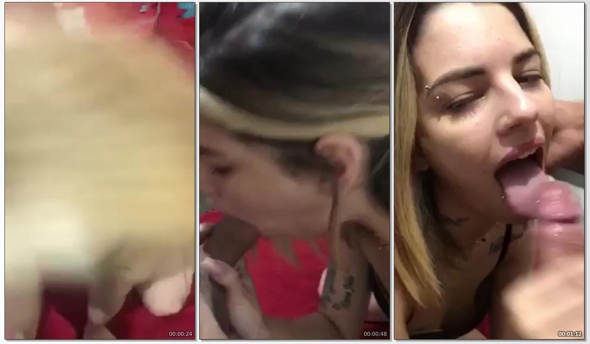 Raissa Avanzo fazendo um oral caprichado em um dote avantajado