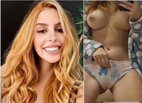 Suelen Stodulski aparece sem roupa em vídeos sensuais se tocando bastante