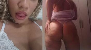 Becca Marques, a camgirl gostosa e safadinha, em um vídeo se masturbando peladinha