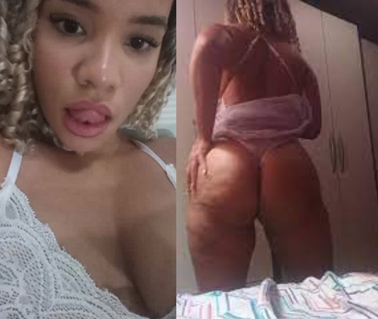 Becca Marques, a camgirl gostosa e safadinha, em um vídeo se masturbando peladinha