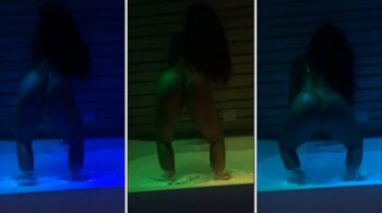 A Vanessa Rodrigues arrasando mostrando tudo rebolando com muita sensualidade na banheira do motel