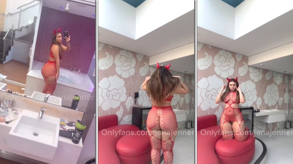 Janna Jenner está exibindo seu corpo maravilhoso e sensual sem roupa no onlyfans