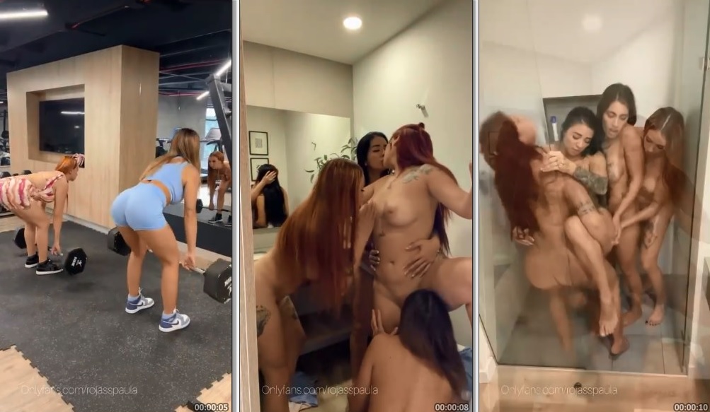 Paula Daniela, estrela do OnlyFans, se diverte em cenas quentes com suas amigas após malharem juntas