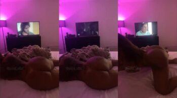 Yumi Villar arrasando no motel com sua bunda maravilhosa de fora