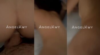 Angel KWY faz sexo como uma tarada com seu parceiro