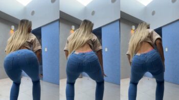 Karlyane Menezes arrasando no rebolado ao som do funk