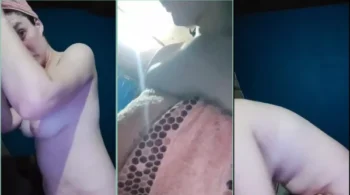 Criador de conteúdo do Instagram compartilhando sua rotina mostrando banho sem roupa e higienizando a buceta