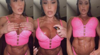 Gracyane Barbosa mostrando seu belo corpo com calcinha