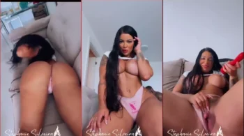 Stefany Silveira do Xvideos se masturbando na sua xoxota carnuda em pornô